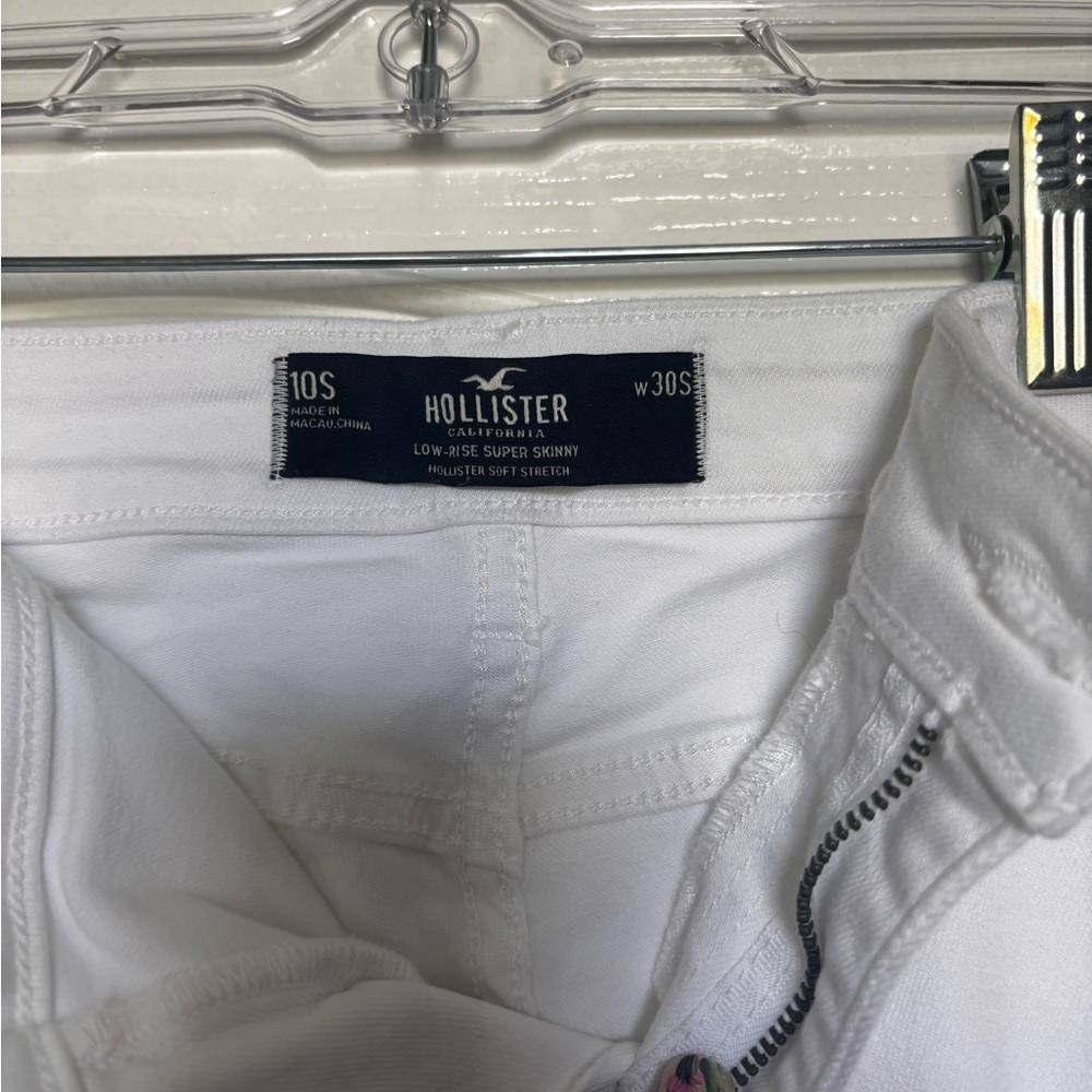Hollister White Jeans